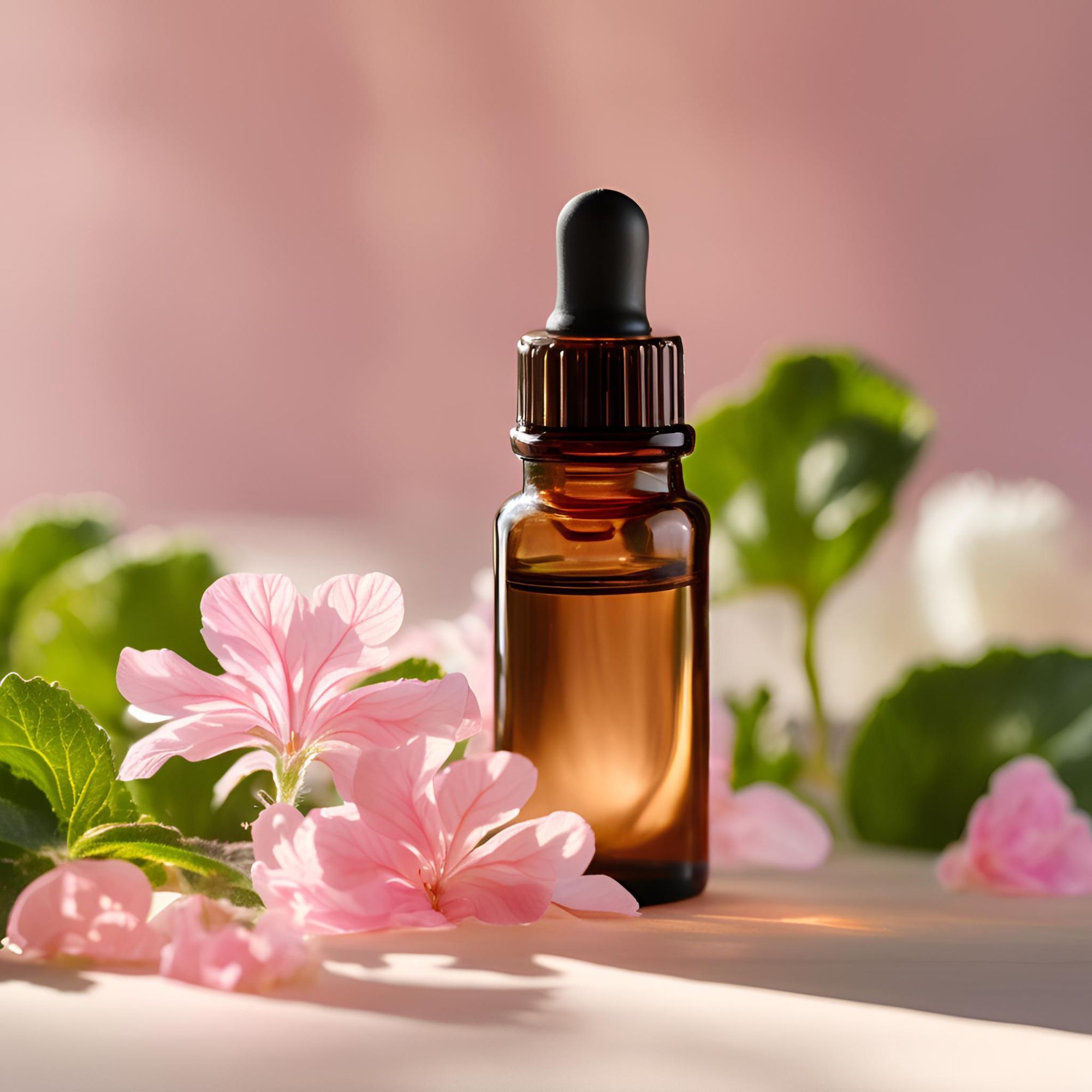 BIO Pelargonie růžová – 100% esenciální olej | Lázeňská káva
